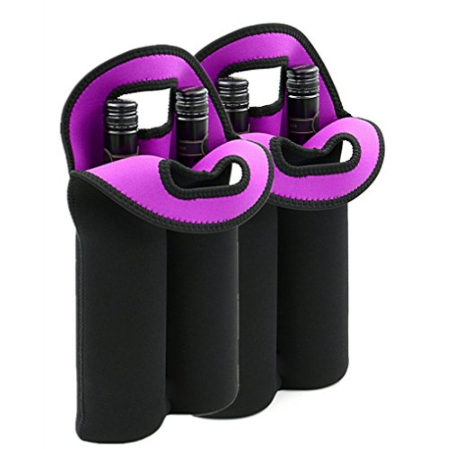 Wine Bag Carry Two - Wine Carrier Tote Bag Two Bottle