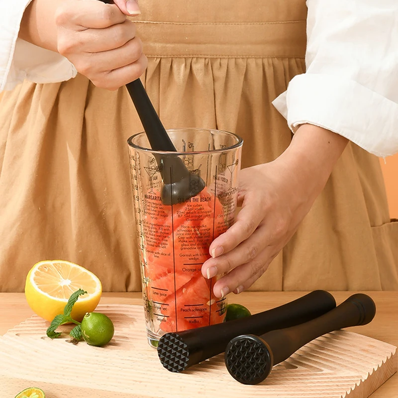 Muddler Cocktail Bar - Cocktail Muddler Professional Stainless Steel Ice