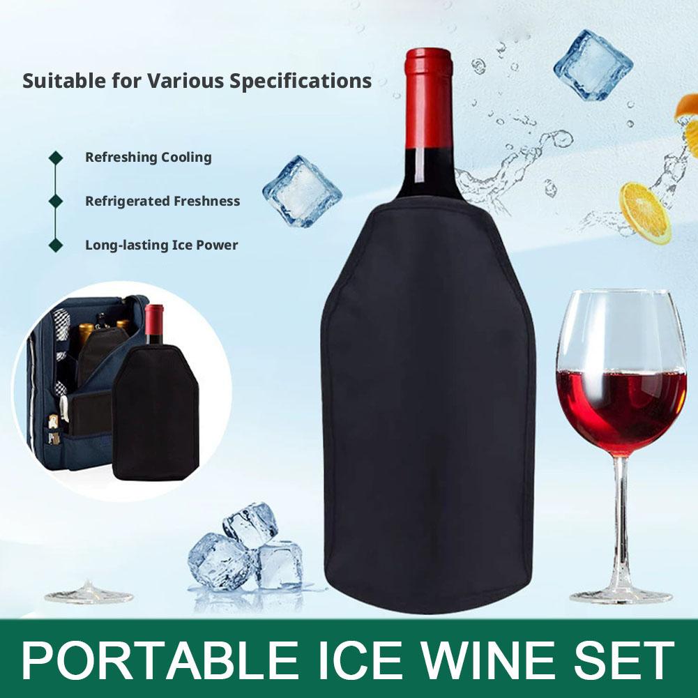 Reusable Wine Cooling Sleeve P - Wine Chiller Sleeve บทวิจารณ์และราคา