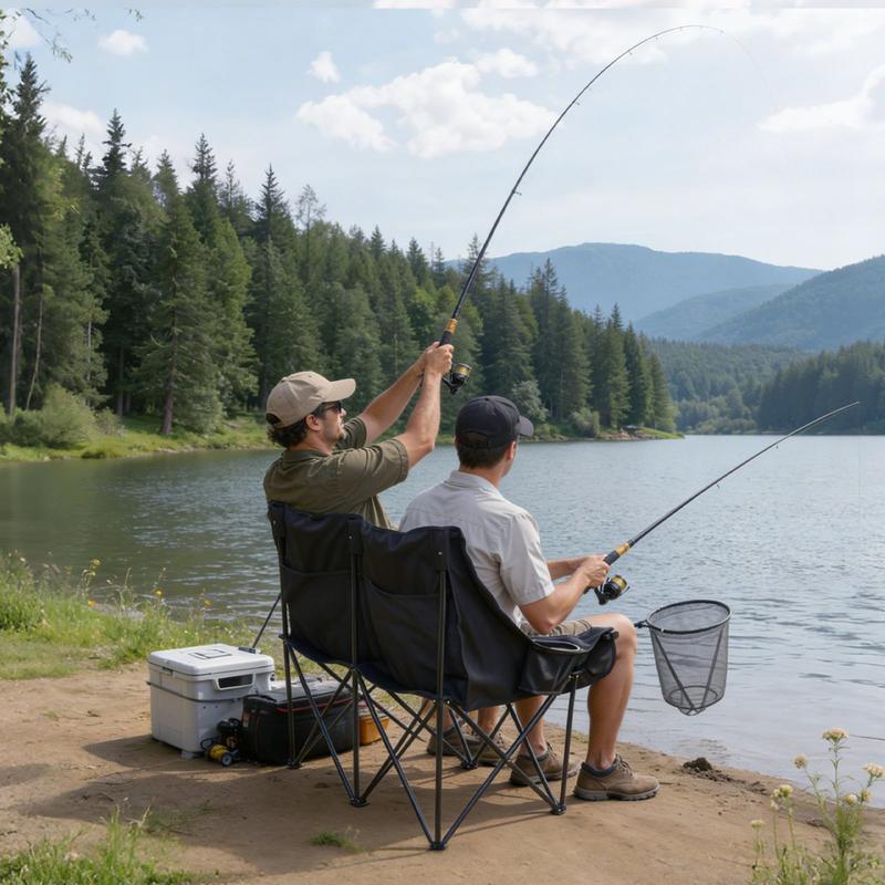 Double Camping Chair, Oversize - Wine Bag Carry Two บทวิจารณ์และราคา