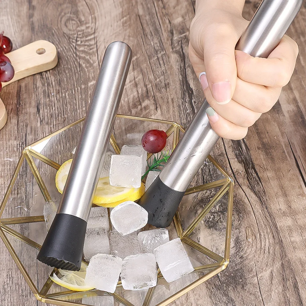 Stainless Steel Ice Muddler St - Muddler Cocktail Bar บทวิจารณ์และราคา