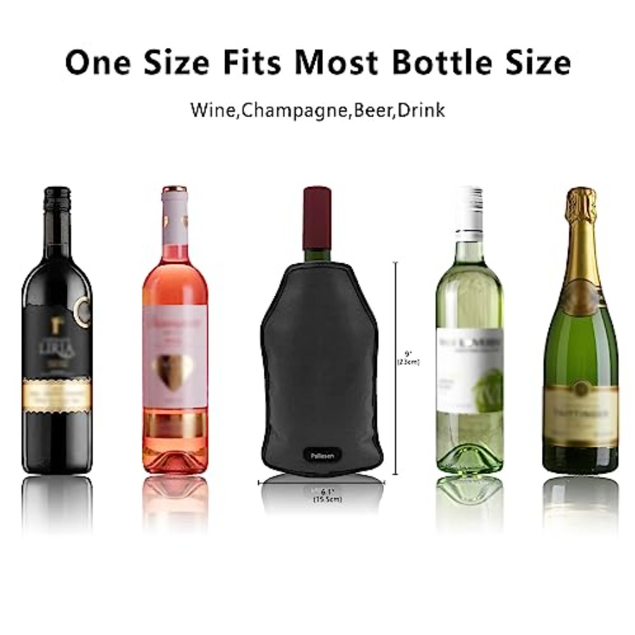 Portable Wine Cooler Sleeve -  - Wine Chiller Sleeve บทวิจารณ์และราคา