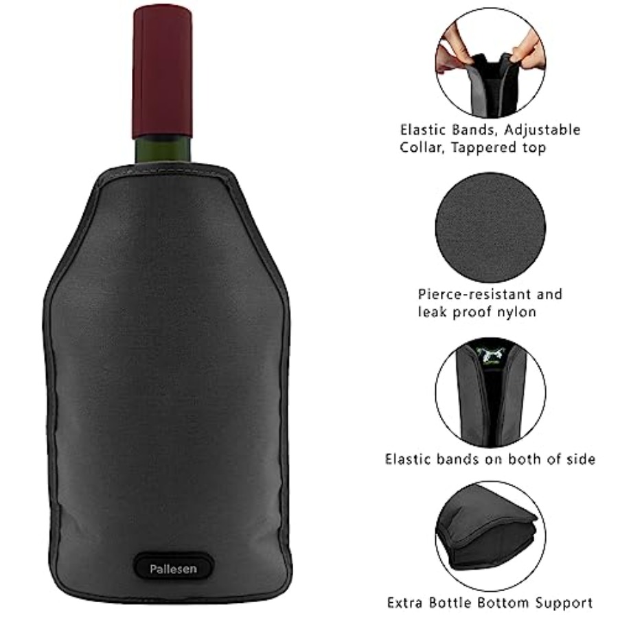Portable Wine Cooler Sleeve -  - Wine Chiller Sleeve บทวิจารณ์และราคา