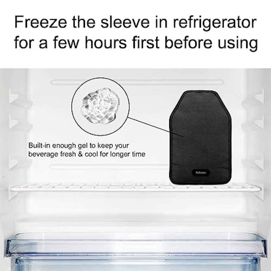 Portable Wine Cooler Sleeve -  - Wine Chiller Sleeve บทวิจารณ์และราคา