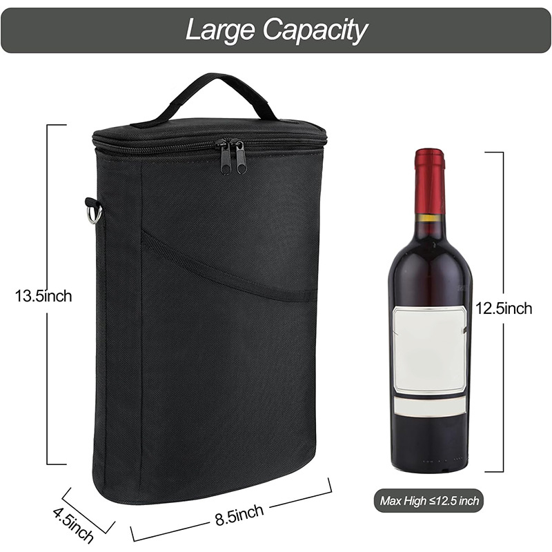 Wine Bottle Bag Soft Cooler Wi - Wine Chiller Sleeve บทวิจารณ์และราคา