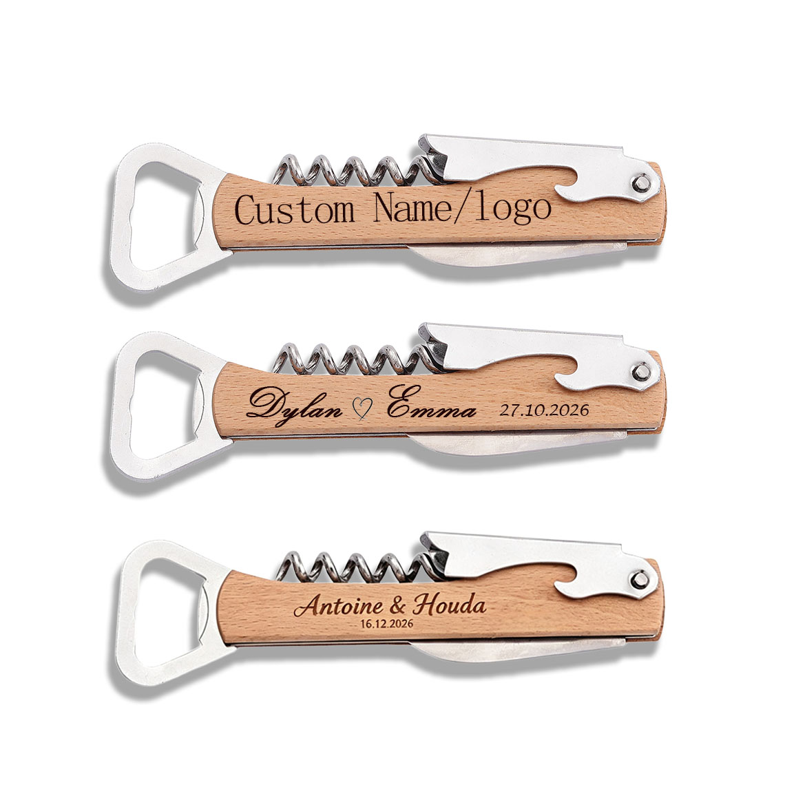 20pcs Personalized Engraved Wo - Wine Beer Name บทวิจารณ์และราคา