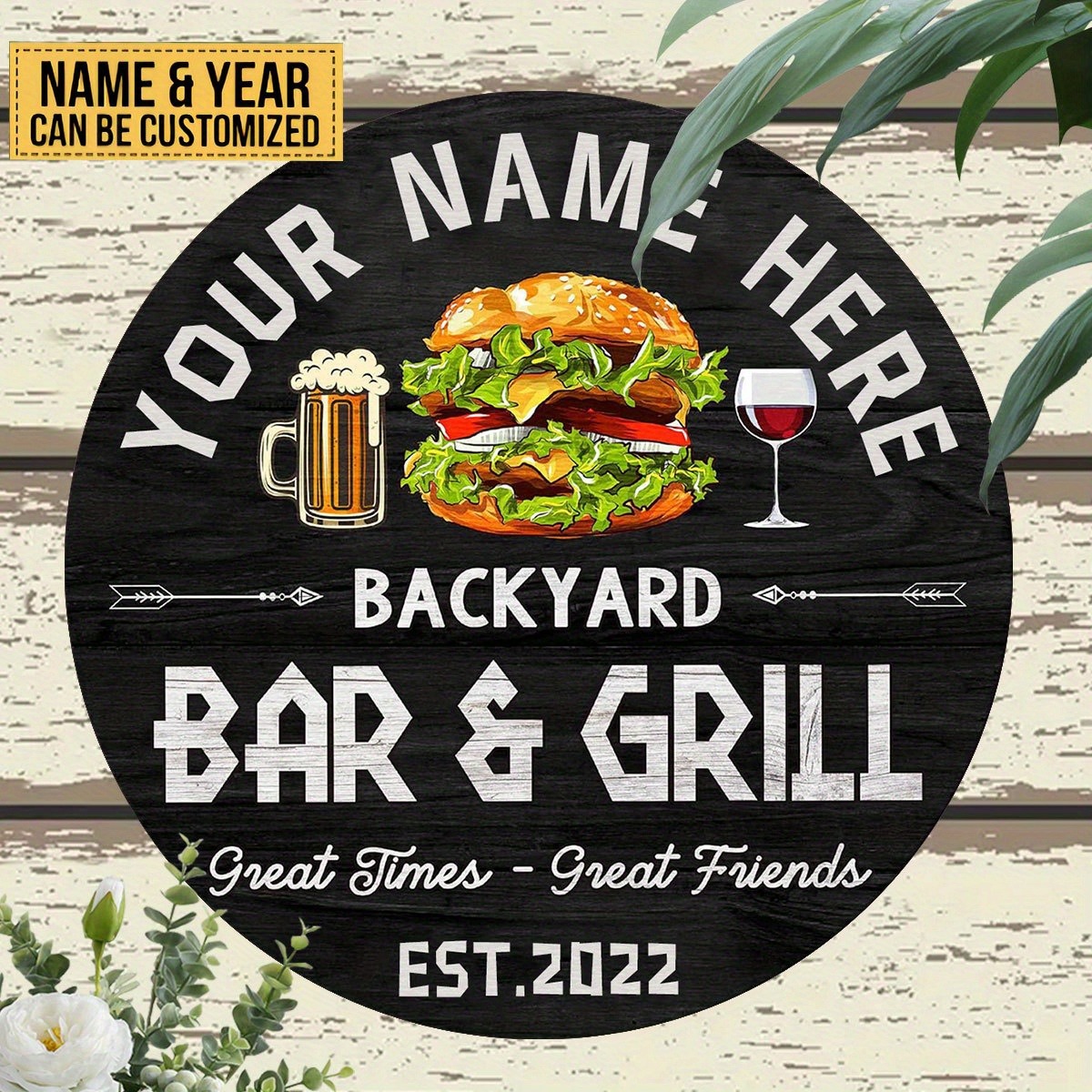 [2D Flat] Burger Wine Beer Cus - Wine Beer Name บทวิจารณ์และราคา