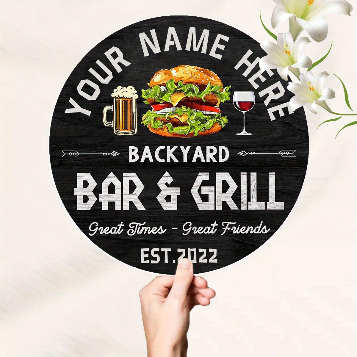 [2D Flat] Burger Wine Beer Cus - Wine Beer Name บทวิจารณ์และราคา