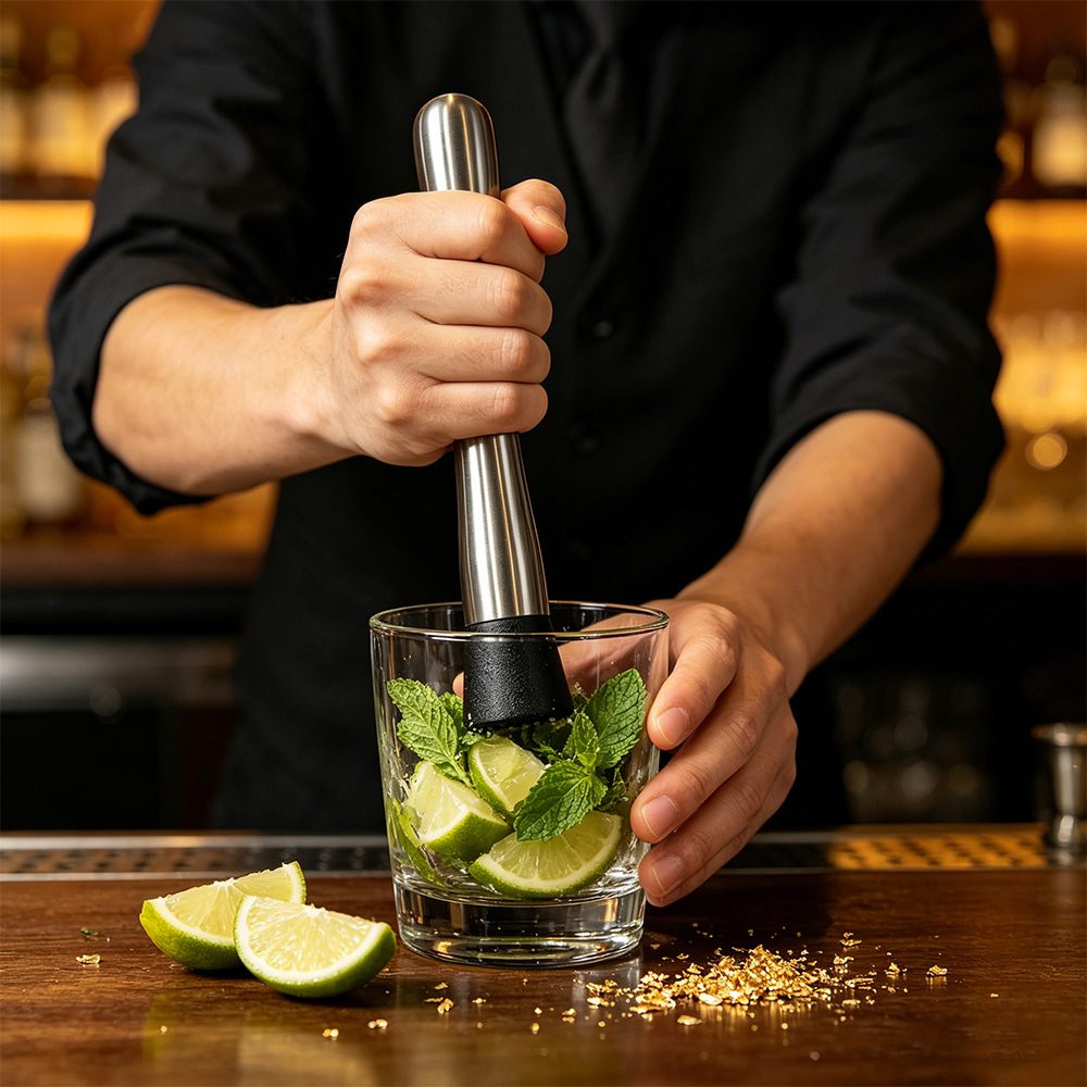 Stainless Steel Fruit Muddler  - Muddler Cocktail Bar บทวิจารณ์และราคา