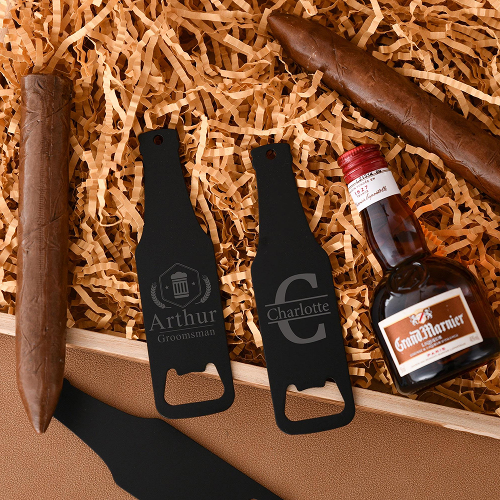 Custom Wedding Stainless Steel - Wine Beer Name บทวิจารณ์และราคา
