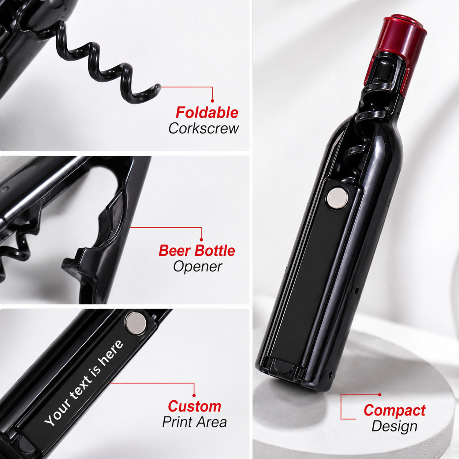 1Pc Wine Bottle Custom Text Re - Wine Beer Name บทวิจารณ์และราคา