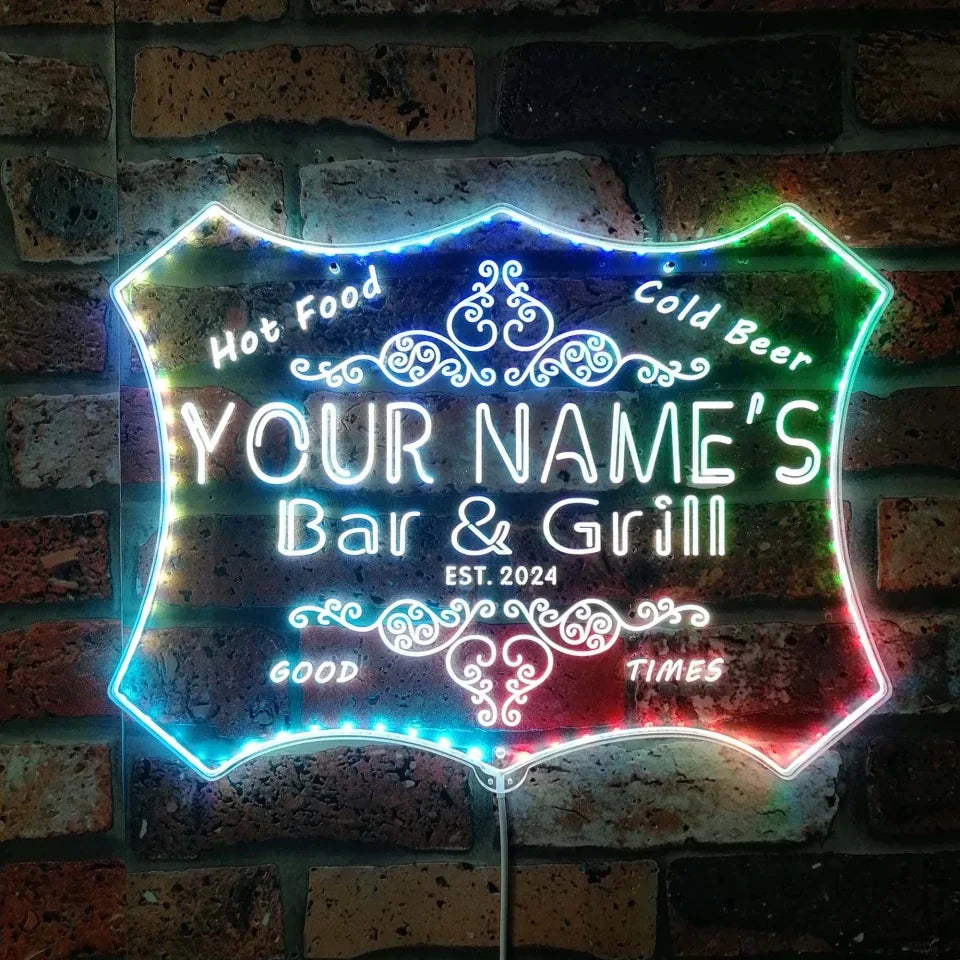 Personalized Your Name Bar & G - Wine Beer Name บทวิจารณ์และราคา