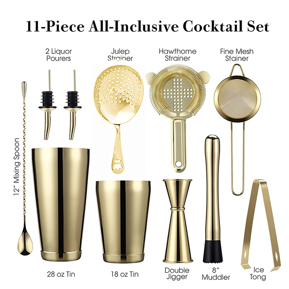 Cocktail Shaker Bar Set: 2 Wei - Muddler Cocktail Bar บทวิจารณ์และราคา