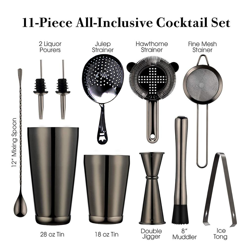 Cocktail Shaker Bar Set: 2 Wei - Muddler Cocktail Bar บทวิจารณ์และราคา