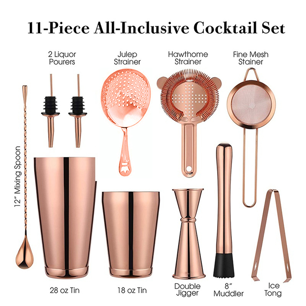 Cocktail Shaker Bar Set: 2 Wei - Muddler Cocktail Bar บทวิจารณ์และราคา