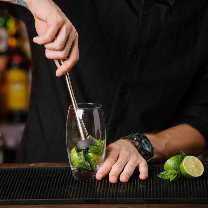 Stainless Steel Cocktail Muddl - Muddler Cocktail Bar บทวิจารณ์และราคา