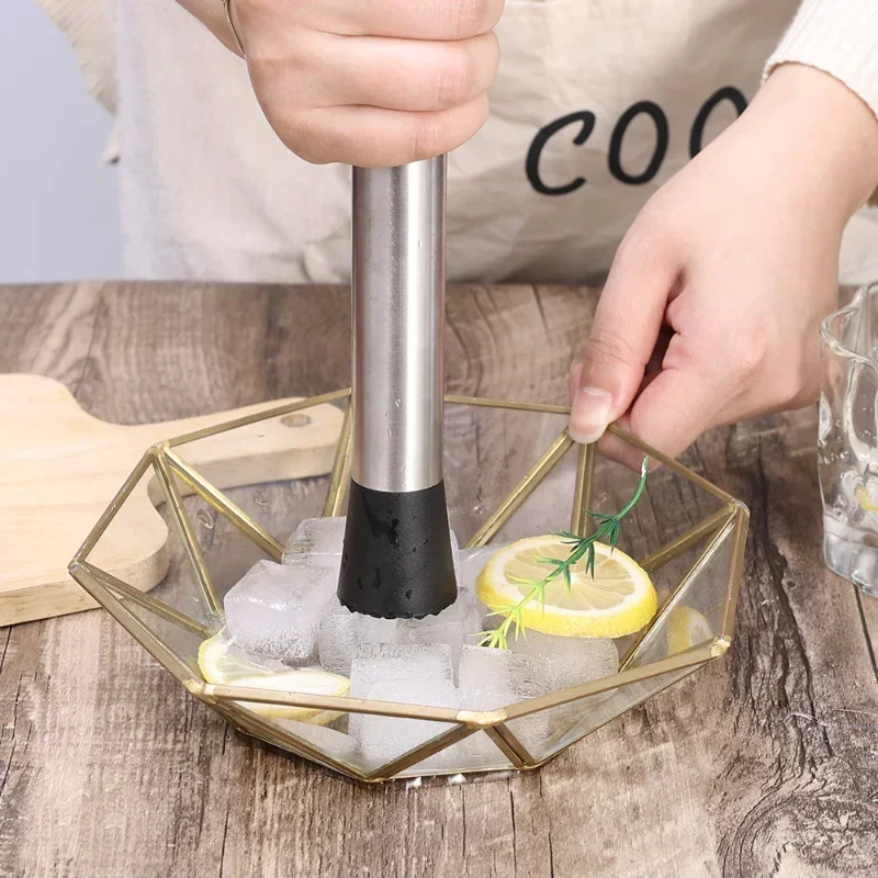Stainless Steel Crushed Ice Ha - Muddler Cocktail Bar บทวิจารณ์และราคา