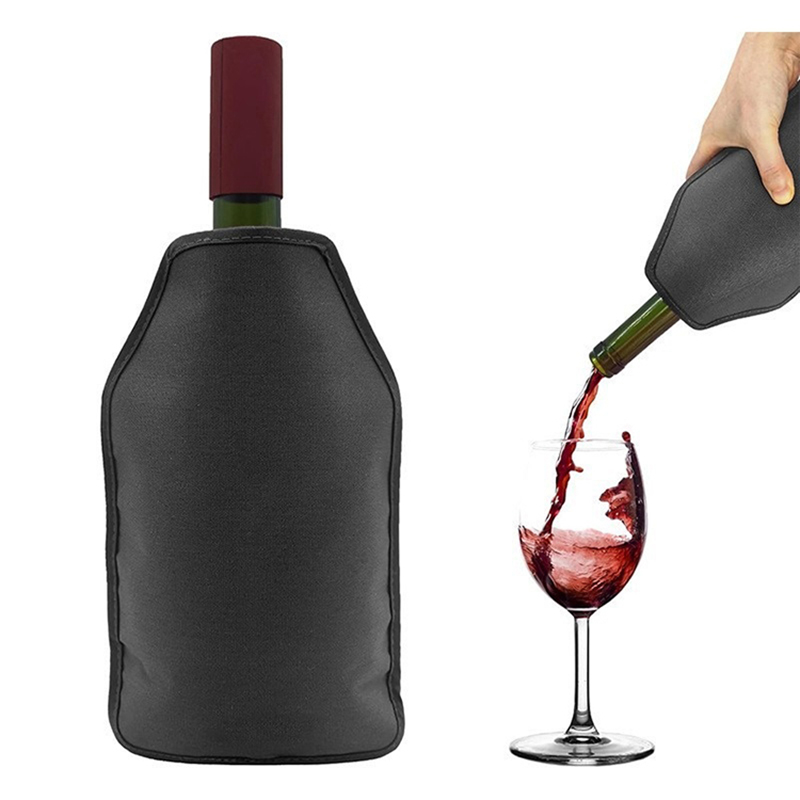Wine Bottle Cooler Outdoor Pic - Wine Chiller Sleeve บทวิจารณ์และราคา